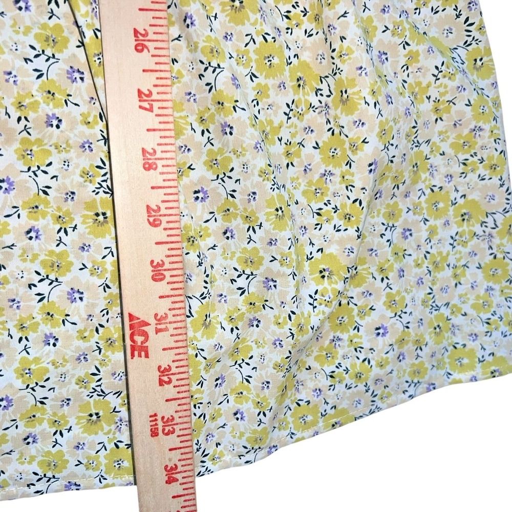 Grunge Retro 90s Cottage Core Feminine Floral Tiered Babydoll‎ Mini Dress Sm - Picture 16 of 16